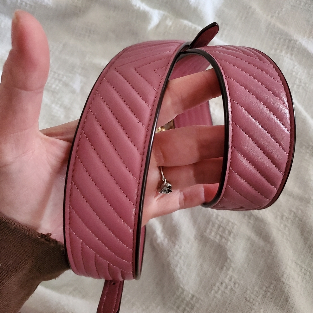 FINAL PRICE!! Coach quilted strap